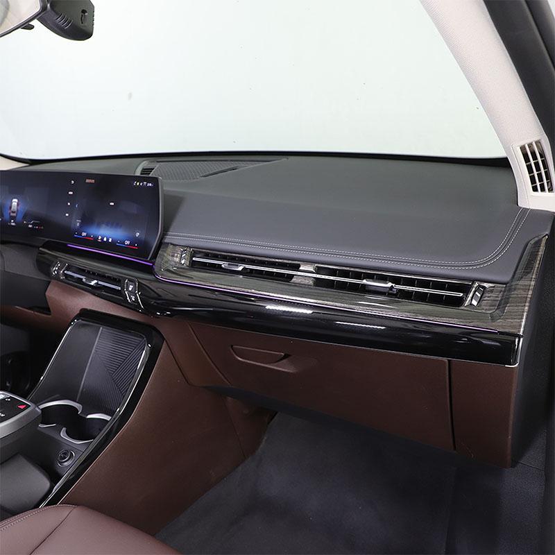 ABS Carbon Fiber Pro BMW X1 IX1 U10 U11 2025-24 Dekorační Rámeček Větracího Otvoru Středové Konzole Auta Samolepka Příslušenství Interiéru Auta