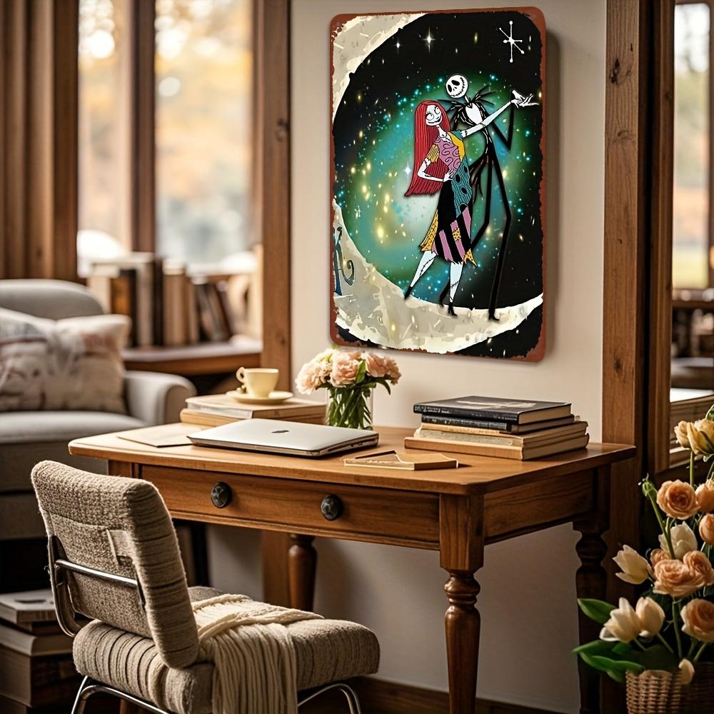 Miniso The Nightmare Before Metal Signs Wall Decor Tin Signs Captain Metal Poster Decor for Bar Pub Club Wall Decoration