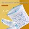 Blue Heart Rabbit Drawstring Thickened Trash Bags - Cartoon Kitchen Self-Closing Plastic Bags