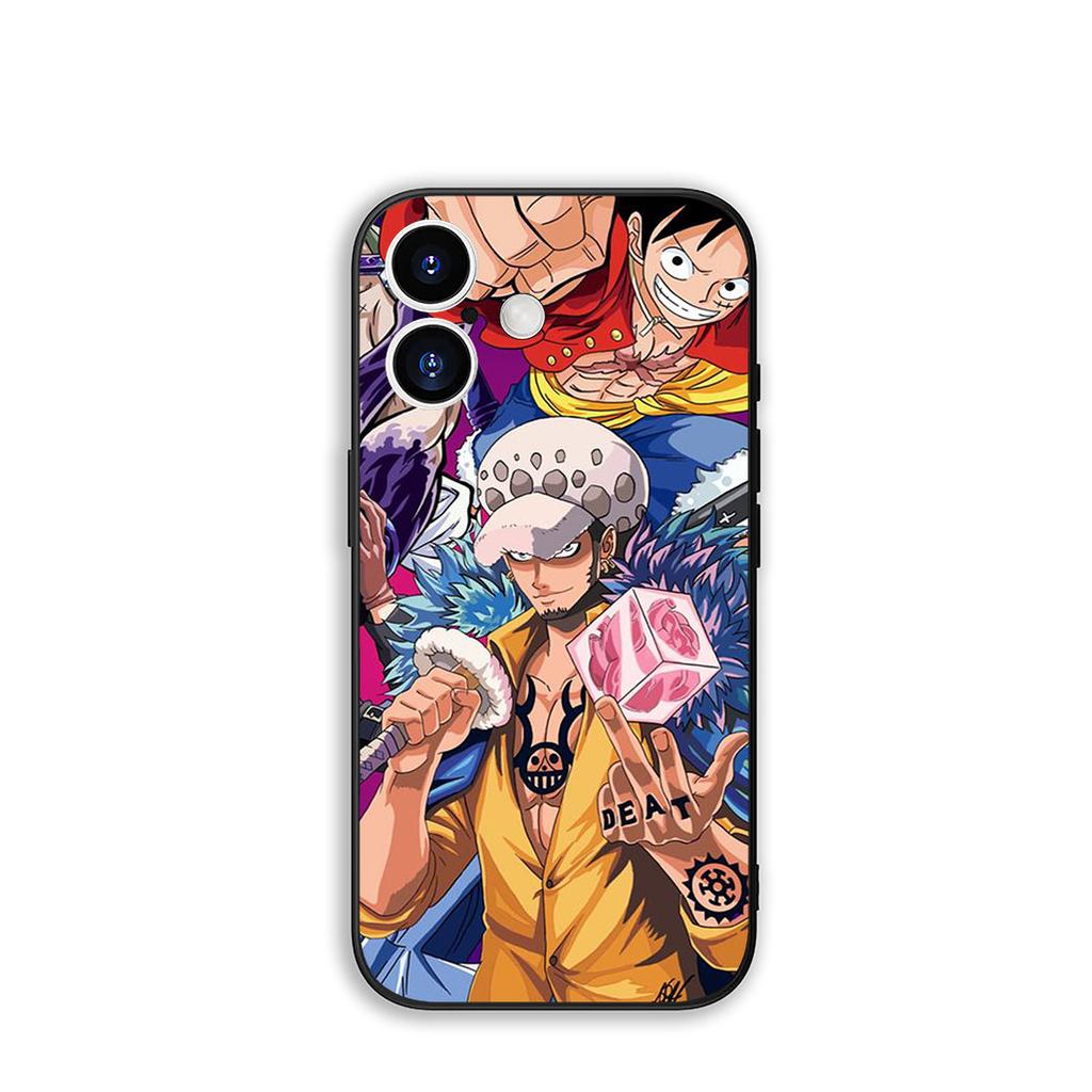 Phone Cover Trafalgar D Water Law One Piece for Apple iPhone 16 15 14 Plus 13 12 Mini 17 Pro Max + ProMax 16E Air 15+ Case