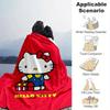 1pc. Hello Kitty Cute Cartoon Blanket - Perfect for Home, Office, Outdoor Use, Gift Idea, Suitable for Al