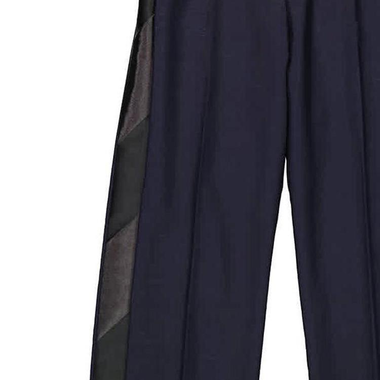 Burberry FW23 Casual Pants Women's Marine Blue 80402781