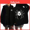 Hunter X Figure Hunter Anime Cosplay Sweats à capuche en polaire Troupe Fantôme Hisoka Chrollo Sweatshirts Hauts à fermeture éclair Pulls Veste à fermeture éclair