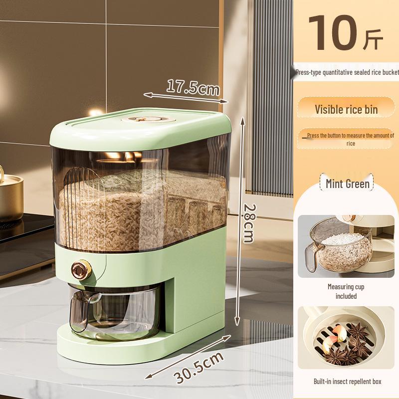 Insekten- und feuchtigkeitsdichte Aufbewahrungsbox für Reis und Mehl