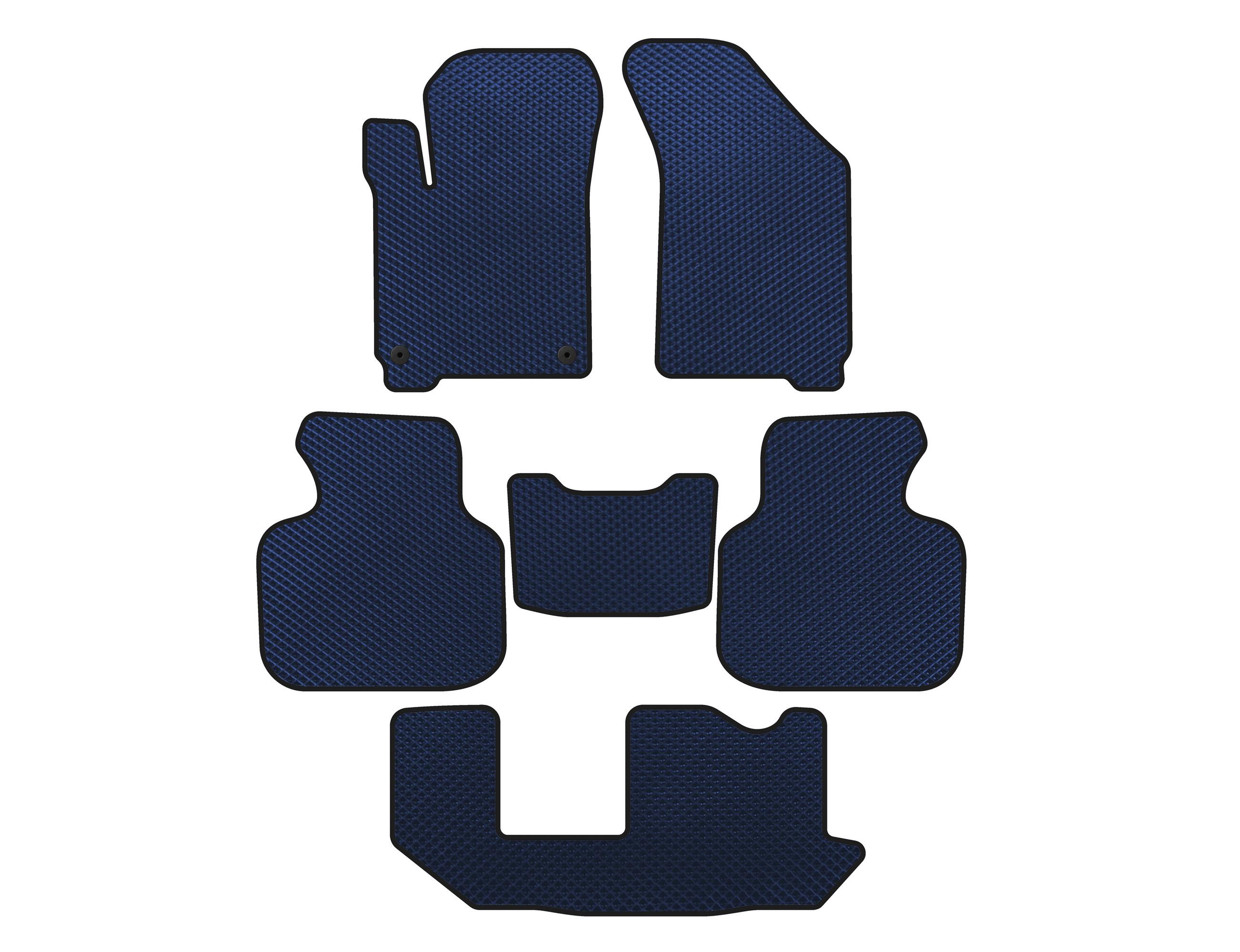 

EVA mats (2011-2020, 3 rows, 7-seater, Blue) for Dodge Journey 2008-