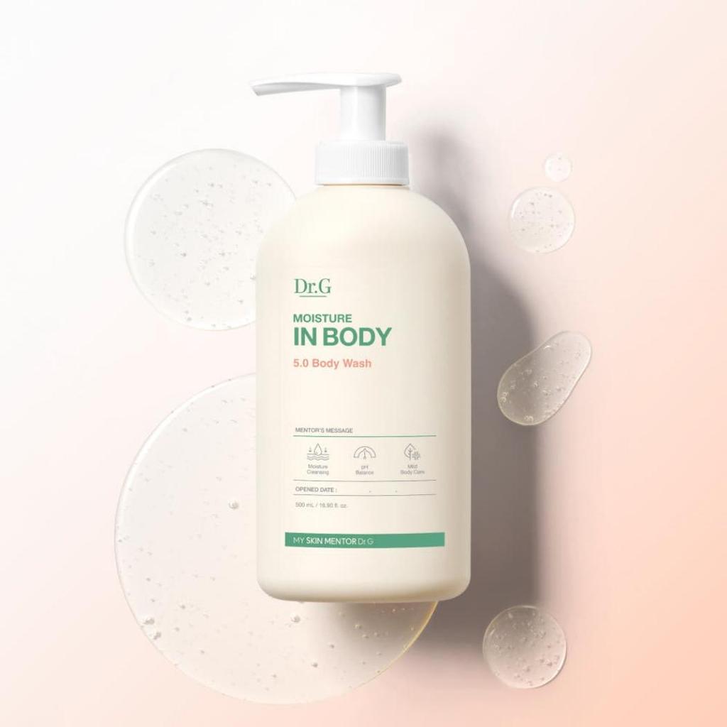 Dr.G Moisture In Body 5.0 Body Wash Hydrating Daily Cleanser 500ml