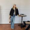 Autumn Winter Thicken Warm Parka Women Casual Solid Color Loose Short Jackets Outwear