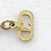 Dior CD Logo Necklace Plated Gold 4.6g Women Used