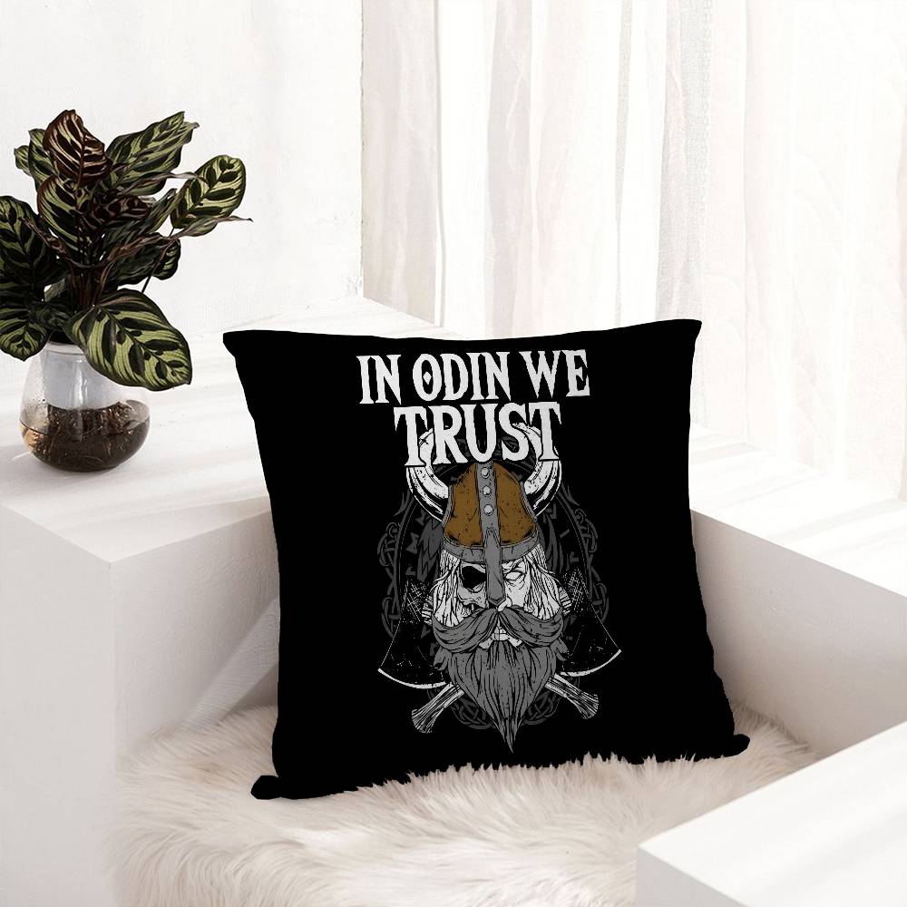 V-Valhalla V-Valknut Pillow Cover Design cushion Cover decor Holiday Decorati