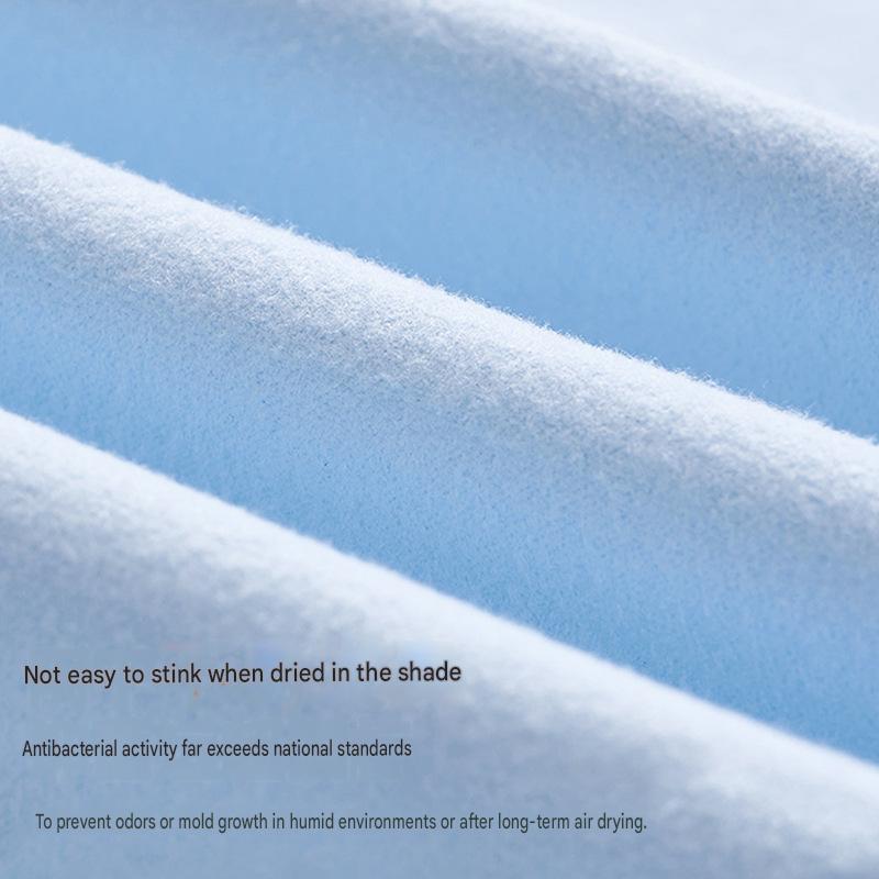 80*130cm Antibacterial A-Class Certified Kids Swim Towel Quick-Dry Absorbent Beach Towel Portable Microfiber Towel Safe & Skin-Friendly