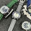 JYL Men's Watch Trendy Student Casual Sports Silicone Strap