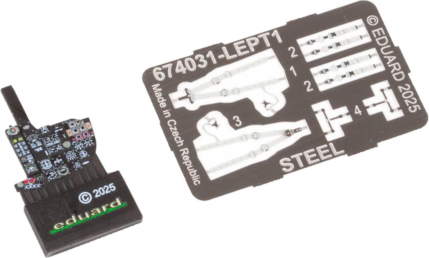 

Eduard 1/72 Scale Look D.H. Mosquito FB Mk.4 Instrument Panel (for Tamiya) Plastic Model Kit Parts EDU674032 (Airplane)
