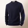 Kangaroo Men's Heavyweight Wool-Blend Crew Neck Sweater
