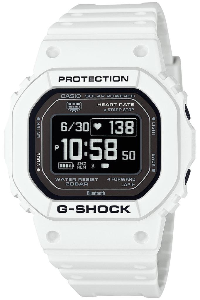 Hodinky na monitor srdečního tepu s Bluetooth Bílá [Casio] G-Shock [] G-SQUAD DW-H5600-7JR pánské
