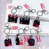 9pcs BTS Arirang World Tour Acrylic Keychain, Bangtan Boys Suit Style Member & Group Charm with Logo Tag, Kpop ARMY Fans Bag Accessory