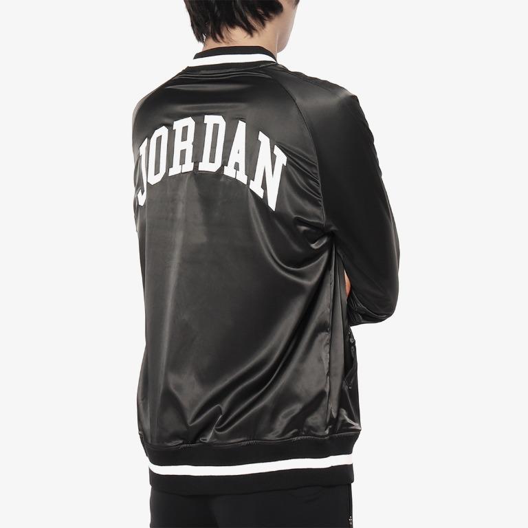 Air Jordan Lightweight Mesh Baseball Jacket Men Outerwear Black AR1170-010