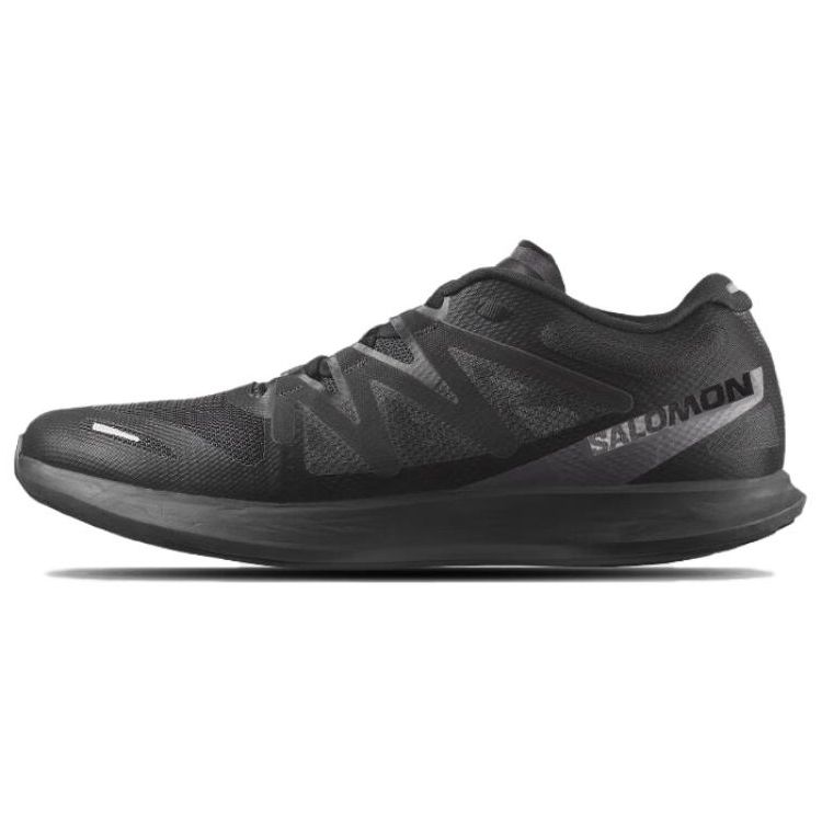 Salomon Phantasm 2 Lite Outdoor Sports Fabric Shock Absorption Non-Slip Wear-Resistant Low-Top Running Shoes Unisex Running Shoes Black 472095