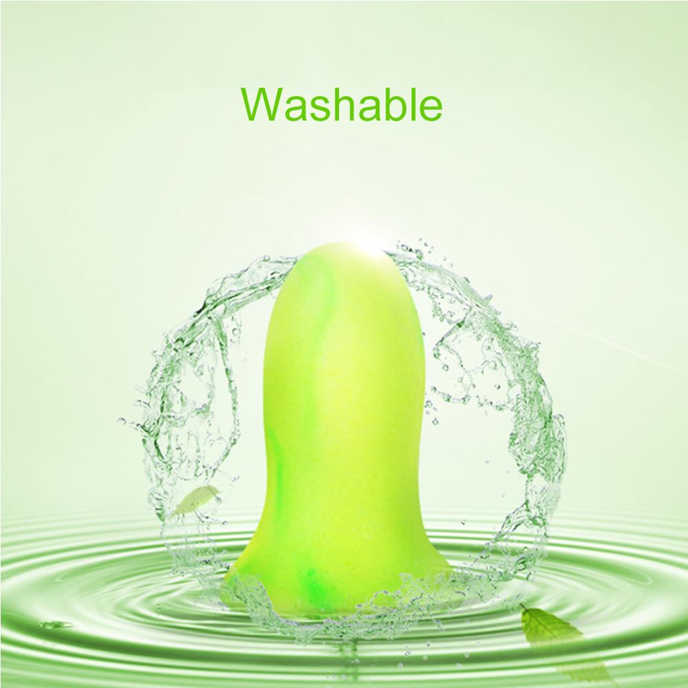 Tcare 1Pair Soft Foam Earplugs 35Db-60Db Snr Noise Reduction for Sleeping Travel Learn Sound Insulation Anti-Noise