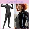 Traje Exquisito Macacão da Viúva Negra Natasha Romanoff Para Cosplay Definitivo