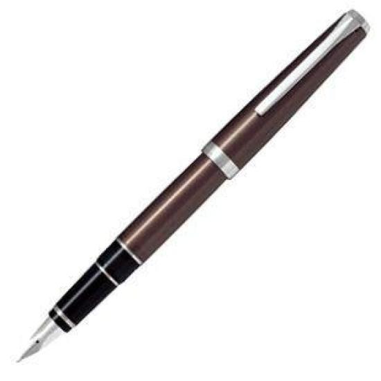 Pilot ELABO Metal Body Fountain Pen Brown SF Nib FE-25SR-BNSF