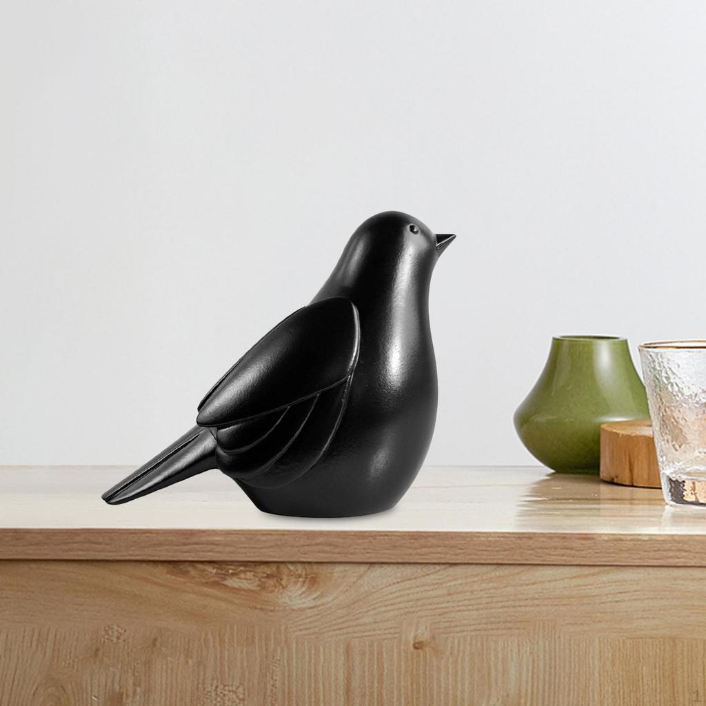 Figurka Ptak Statuetka Półka Stół Model Zwierzęcia