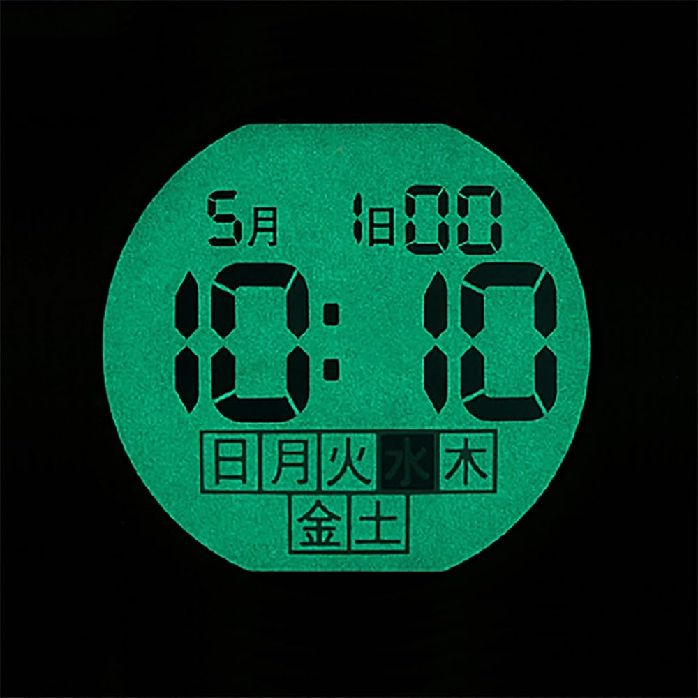 J-AXIS Simple Easy-to-Read Digital Clock No Extra Features Black