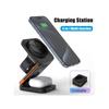 3 In 1 30W Wireless Charger iPhone Magnetic Foldable Wireless Charging Station for iPhone15 14 13 12 Pro  Watch 8 9 Airpods