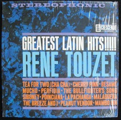 

LP Record RENE TOUZET Greatest Latin Hits GNP74 GNP CRESCENDO US Latin Used