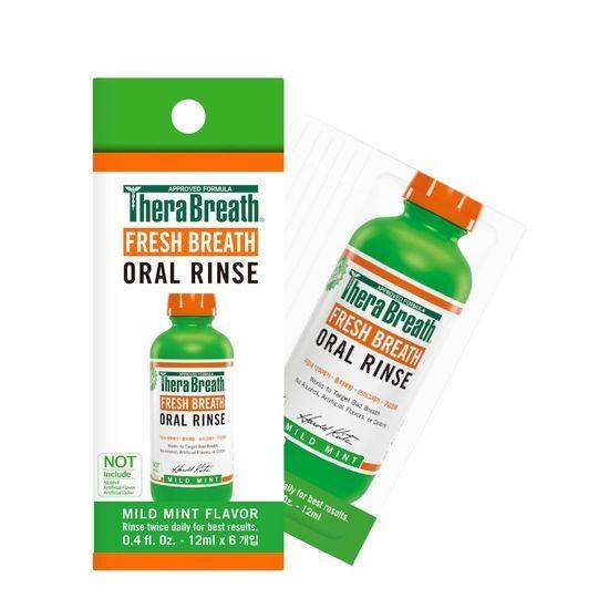 TheraBreath Oral Rinse Portable Kit 12mlx6 (Choose 1 of 2)