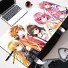 Rubber Mouse Pad To LoveRu HD Printing Keyboard Desk Mats Kawai Cute Girl NonSlip Desk Mat XXLxcm Student Writing Pad