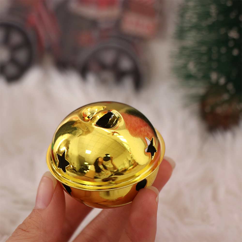 Colorful Christmas Jingle Bells Handmade Christmas Tree Bells Christmas Bells Crafts Accessories