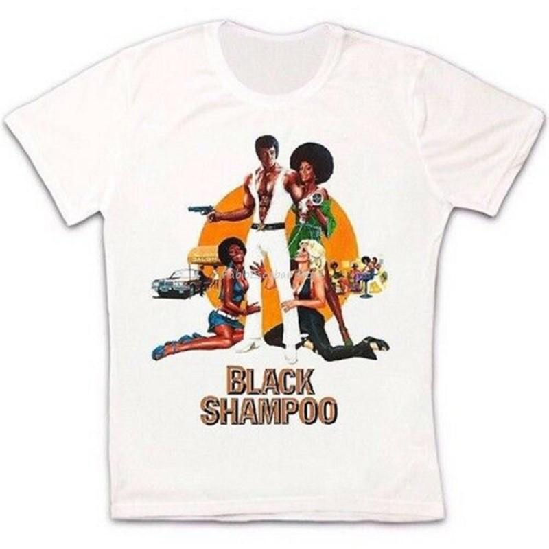 

men cotton tshirt Black Shampoo 70S Movie Thriller Retro Vintage Hipster Unisex T Shirt 1352 Top Quality Tee Shirt 4XL