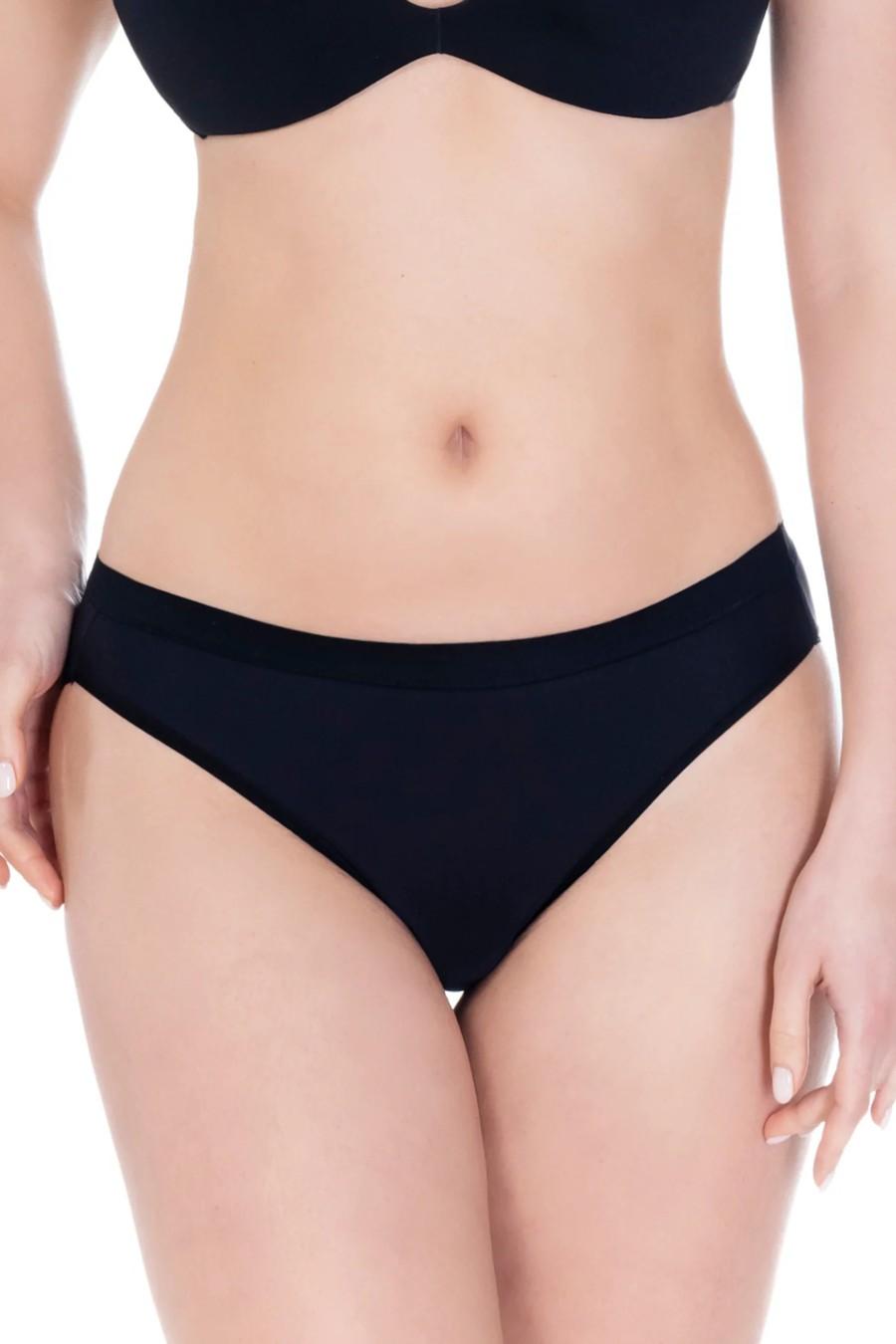 

Трусики слип Lauma (95048) 3(M) прозорий колір чорний