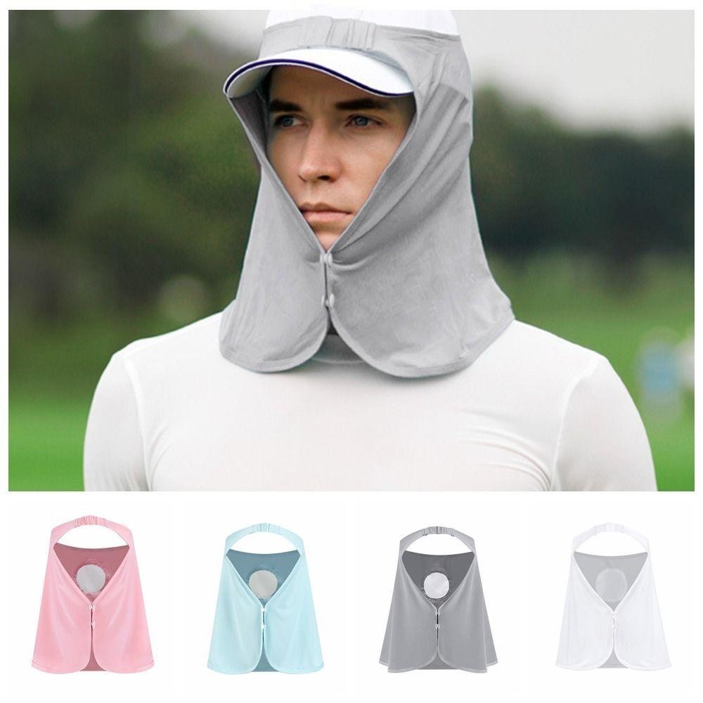 with Elastic Cool Breathable Mask Ice Silk Sun Protection Headscarf  Unisex