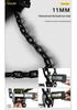 Weighted Fitness Belt with Lumbar Support for Pull-Ups, Squats, and Double Bar Exercises Featuring Iron Chain.