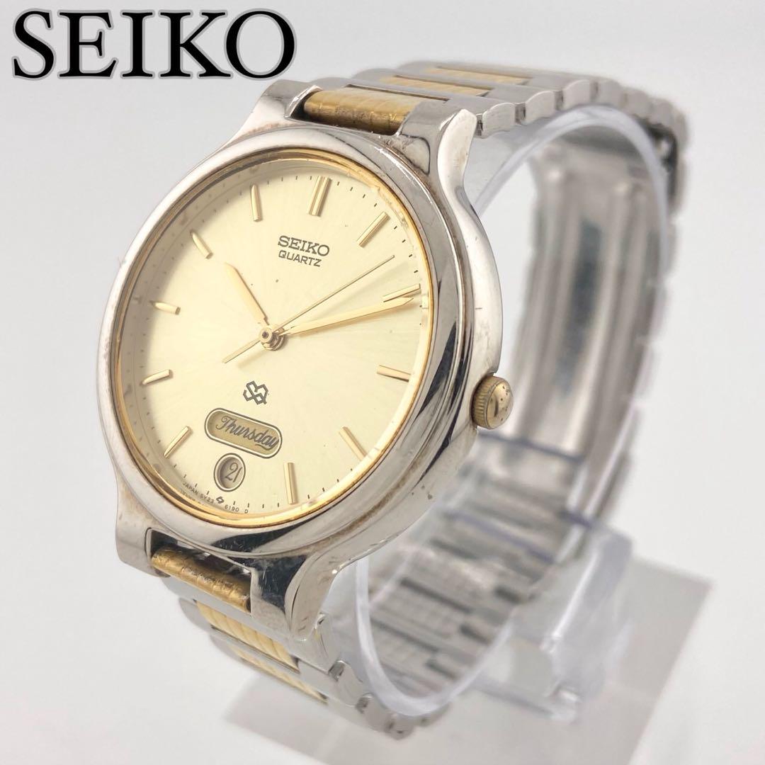 

[USED] Working SEIKO Quartz Wristwatch 5Y23-6100