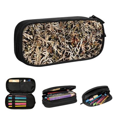 Estuches de Camuflaje Real Tree para Regalos de Estudiantes Caja de Bolígrafos Bolsa para Lápices Estuche para Lápices de Gran Capacidad