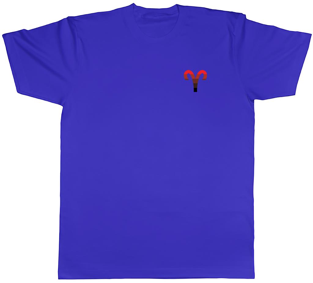 Pocket Design Zodiac Aries Mens Unisex TShirt Tee Gift