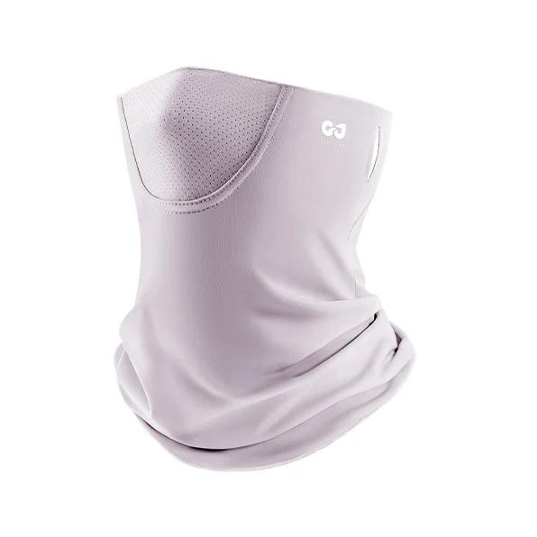 

Summer Sunscreen Ice Silk Mask Neck UV Protection Face Cover Sunscreen Face with Outdoor Cycling Sun Protection Veil Tube Scarf фіолетовий
