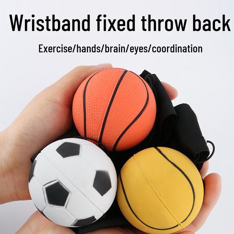 

Эластичный кистевой мяч: Игрушка и упражнение для всех возрастов