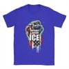Mens TShirt Support And Defend ICE Amazing Cotton Tee Shirt Short Sleeve  T Shirts Crew Neck Clothes Graphic