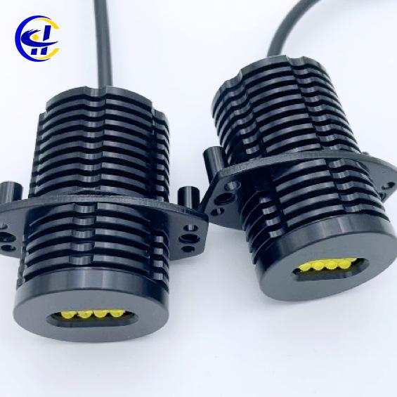 80W High-Power Angel Eyes LED Daytime Running Lights for E90/E91.