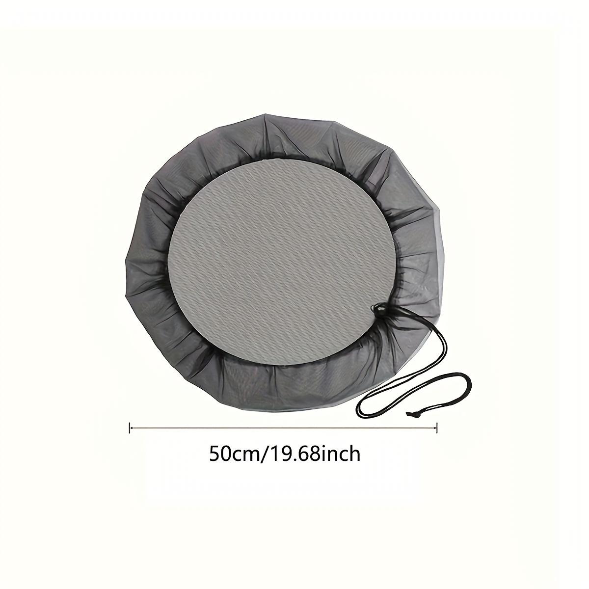 

Сетчатый чехол для дождевой бочки - Синий, Моющийся, Дизайн со шнурком и вентиляционными отверстиями, Защищает от листьев и мусора, Идеально подходит для сбора дождевой воды на открытом воздухе 50cm/19.68inch