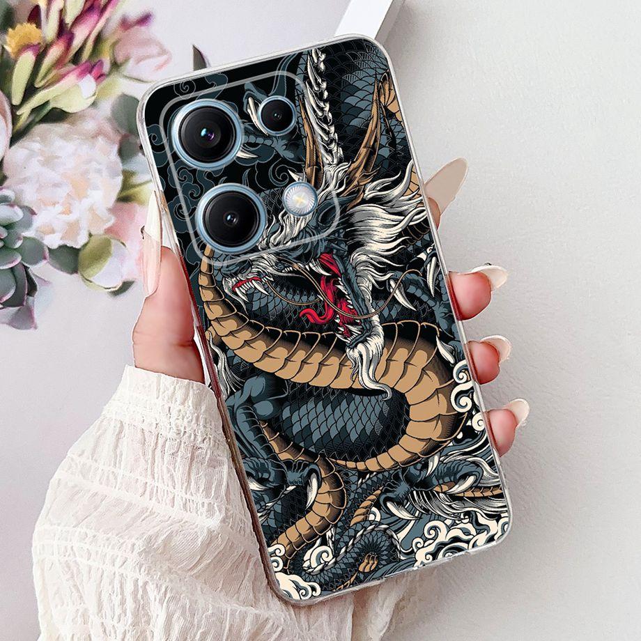 For Xiaomi Redmi Note 14s 4G Case Animal Cartoon Phone Cover For Redmi Note 14 Pro 4G Note14 Europe Soft Silicone Clear Coque