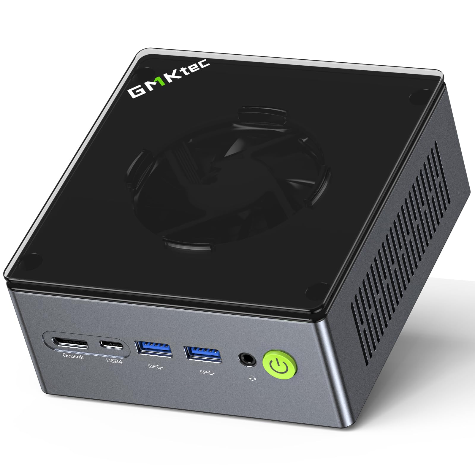 

GMKtec Міні-ПК AMD Ryzen 7 PRO 6850H DDR5 4 ТБ SSD USB Windows 11 Pro Міні-ПК подвійний WIFI HDMI Ігровий ПК Міні-ПК Nucbox M7 [96 ГБ + (Розширюваний)] Oculink, чорний