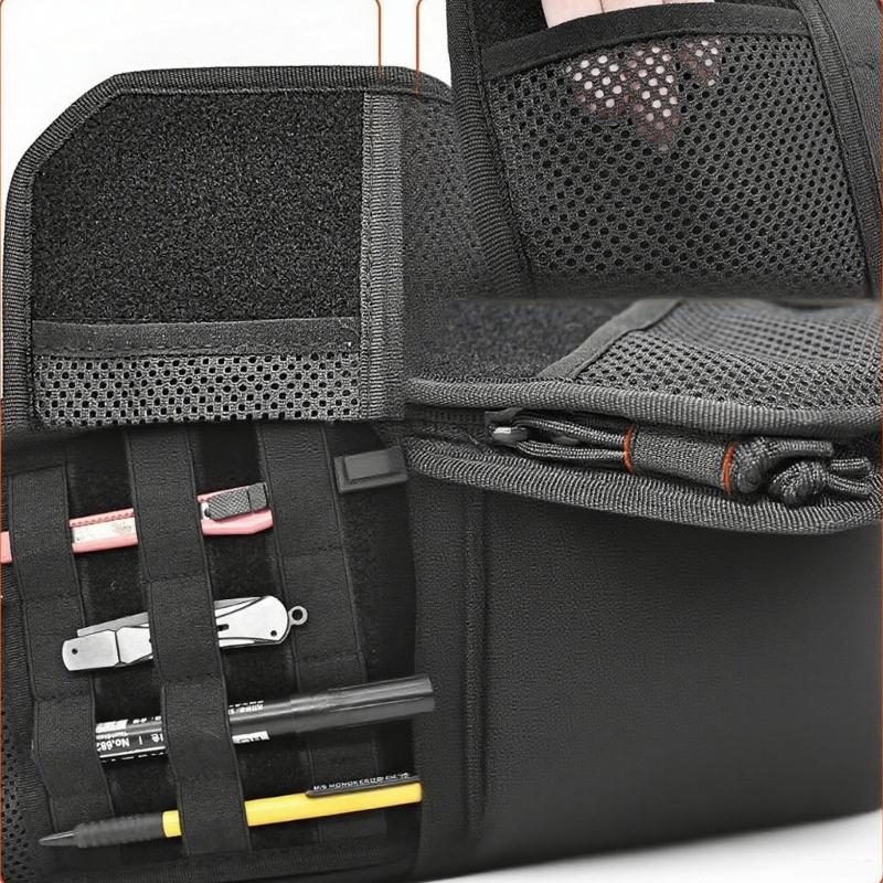 Heavy Type Visors Storage Holder Regulable Hook Straps Tactically Gear Attachment Transparents Pockets Car Accessories