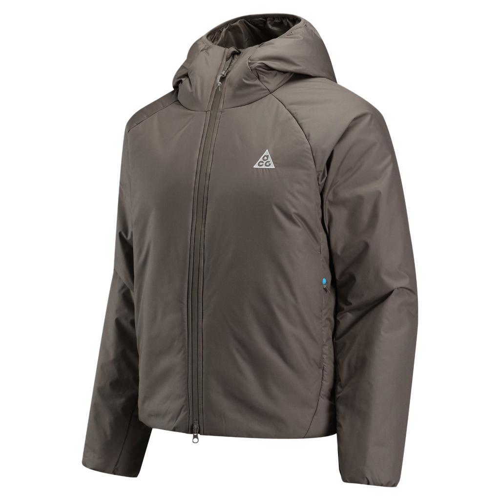 Nike Therma-Fit ACG Série Rope De Dope Módní Teplá Raglánový Rukáv Dlouhý Rukáv Bunda Dámské bundy Mink-Brown Summit-White FV7336-233