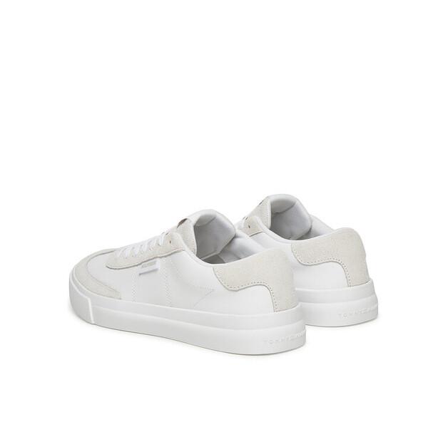 Мужские кроссовки Tommy Hilfiger Th cupset summer lth fm0fm05487 белые