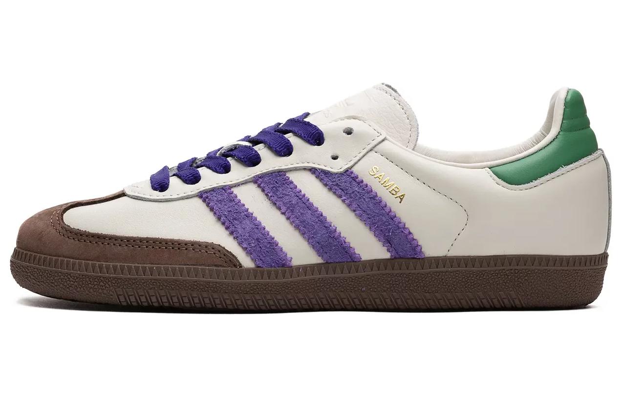 

Adidas Samba OG Off White Core Purple Green Brown Women s ID8349 36.5