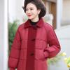 Down Jacket Mother Winter Fashion Middle Aged Elderly Loose Jacket